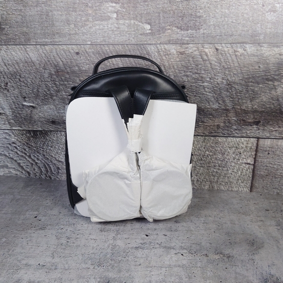 Black Leather Cole Haan Backpack main image 5